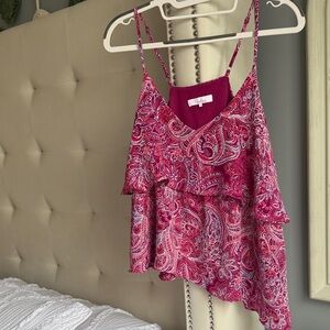 Elegant Paisley Camisole Top